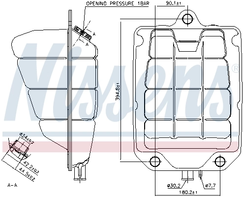 Zbiorniczek wyrównawczy układu chłodzenia Iveco Eurocargo 1