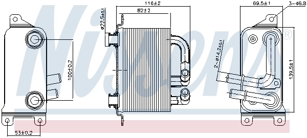 Do koszyka 344470 Kale Chłodnica automatycznej/mechanicznej skrzyni biegów