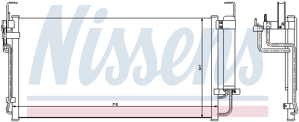  Chłodnica klimatyzacji Hyundai Trajet 