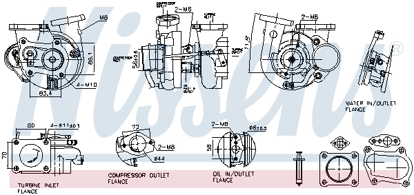 Turbina Toyota Land Cruiser 100 SUV (J10) (1998 - 2005) cena, od 335,65 USD