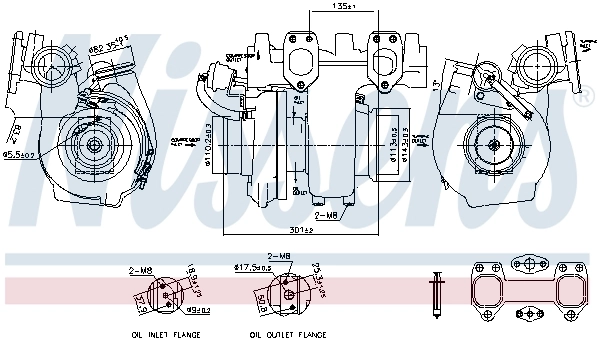 Turbina DAF 1830548