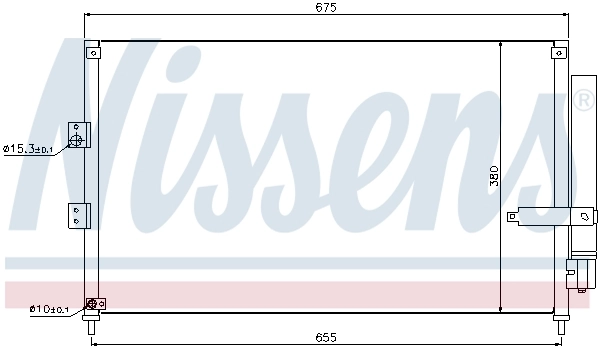 940197 Nissens Chłodnica klimatyzacji