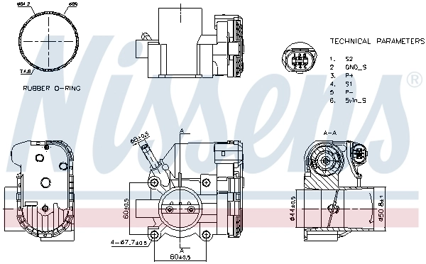Przepustnica, komplet do Volkswagen Polo III 6KV2