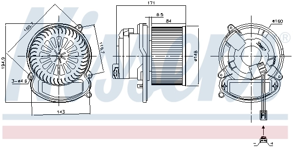  Nissens 87504
