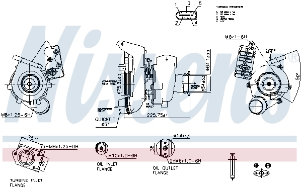 Turbina do BMW X1  E84