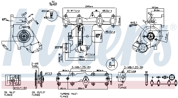 Turbina Nissens 93032
