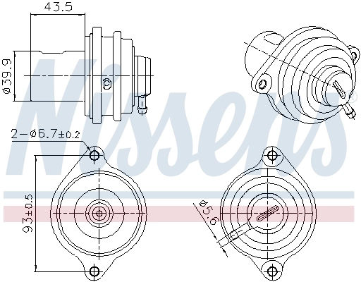 Zawór recyrkulacji spalin EGR Smart FORTWO coupe (450) (2004 - 2007) cena, od 77,32 USD