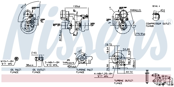 Turbina do Hyundai Accent II LC