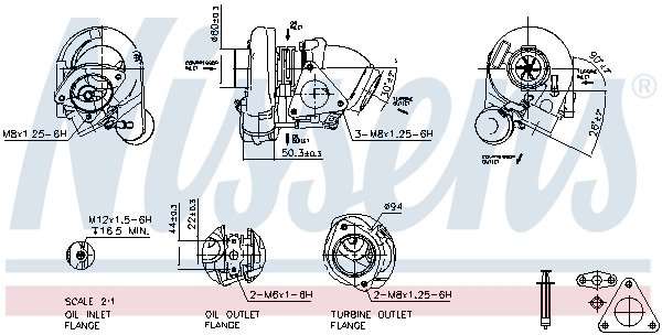 Do koszyka Turbina Mercedes C  W202