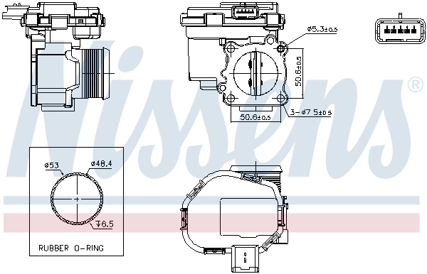 Przepustnica, komplet Ford S-Max 