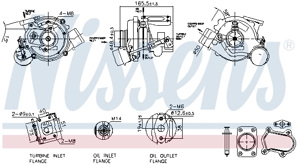 Turbina Fiat/Alfa/Lancia 500372213 cena, od 101,68 USD