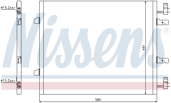 940147 Nissens Chłodnica klimatyzacji