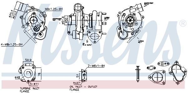 Turbina do Toyota Hilux  N