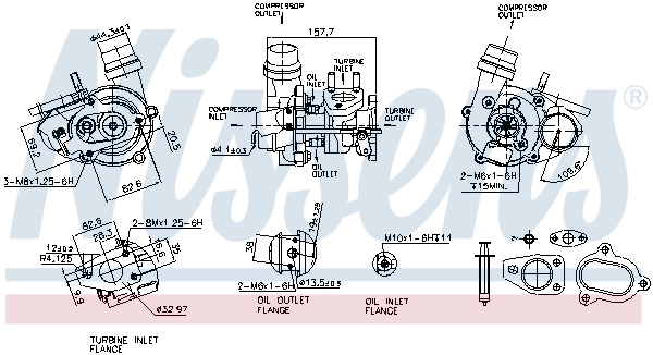 Turbina Nissens 93275
