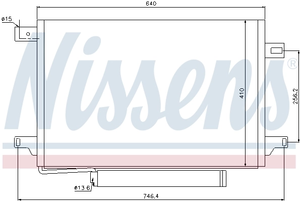 Chłodnica klimatyzacji Mercedes A0018300370 cena, od 113,08 USD