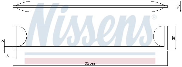 Osuszacz klimatyzacji 95608 Nissens