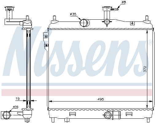  Nissens 67512