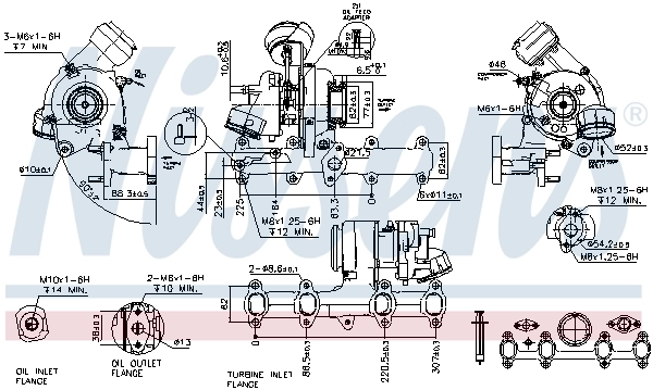 Turbina 93099 Nissens