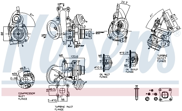 Turbina Ford Focus 4 HN