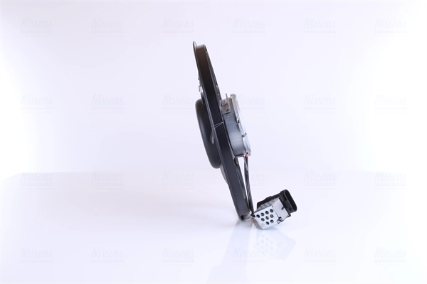 Do koszyka 85754 Nissens Wentylator elektryczny układu chłodzenia kompletny (silnik+wirnik)