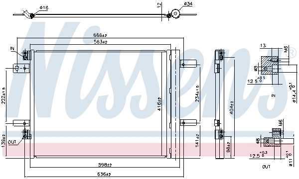 Chłodnica klimatyzacji Opel 9817275680 cena, od 97,66 USD