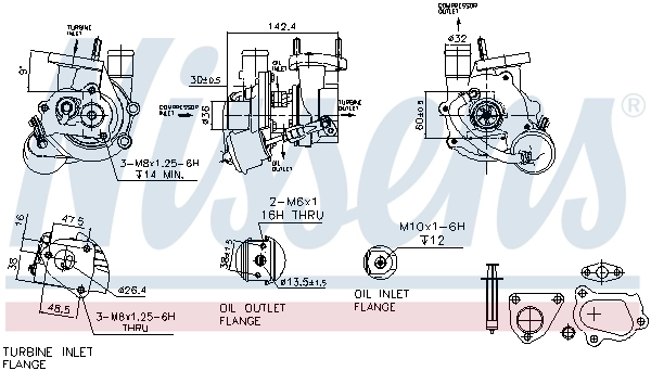 Turbina do Suzuki Ignis II FH