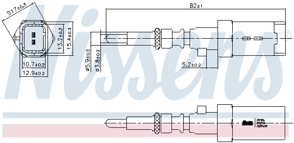 Czujnik temperatury płynu chłodzącego Peugeot/Citroen 9802935980 cena, od 28,36 USD