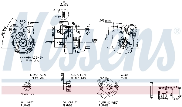 Turbina Fiat Ducato II platforma pokładowa (230) (1994 - 2002) cena, od 355,71 USD