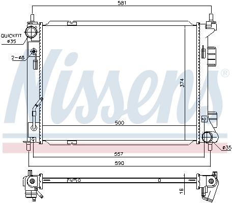  Nissens 67604