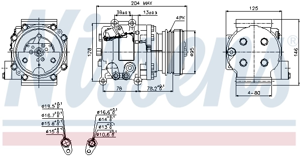 Sprężarka klimatyzacji do Mazda 323 F V BA