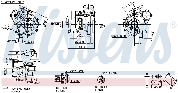 Turbina Citroen Xsara Picasso minivan (N68) (2000 - 2010) cena, od 104,09 USD