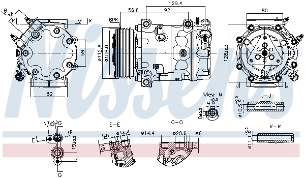 Do koszyka 1671554080 Peugeot/Citroen Sprężarka klimatyzacji