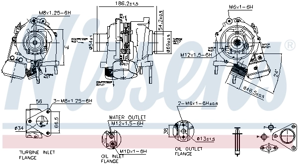 Turbina Turbo Motor PA7555072