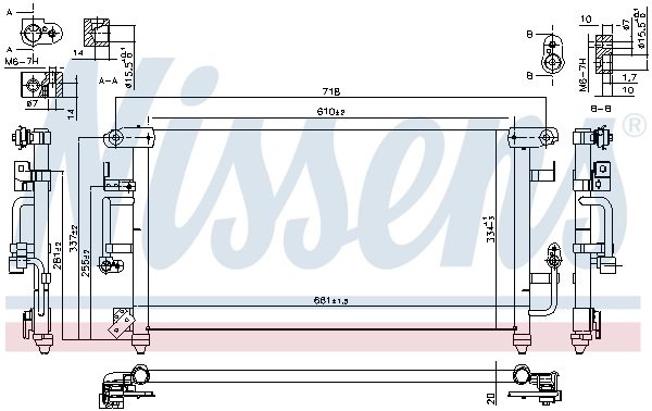 Chłodnica klimatyzacji Toyota Land Cruiser 80 SUV (J8) (1990 - 1998) cena, od 111,11 USD