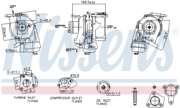 Turbina 93525 Nissens