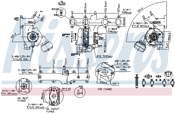 Turbina Nissens 93090