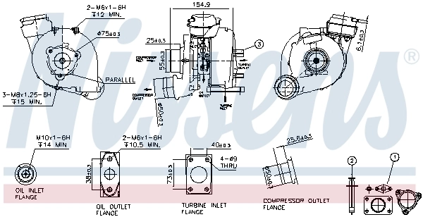 Turbina do Audi A4 B6 8E2