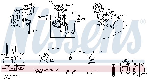  Turbina Ford Fiesta 