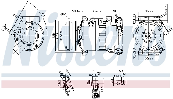Do koszyka 9808729680 Peugeot/Citroen Sprężarka klimatyzacji