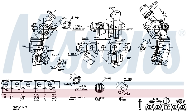  Turbina Volvo XC70 2