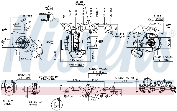 Turbina Nissens 93135
