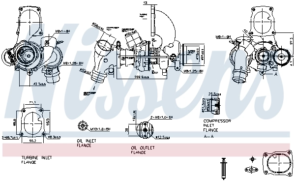 Turbina 93205 Nissens