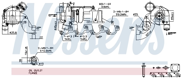Turbina Nissens 93208