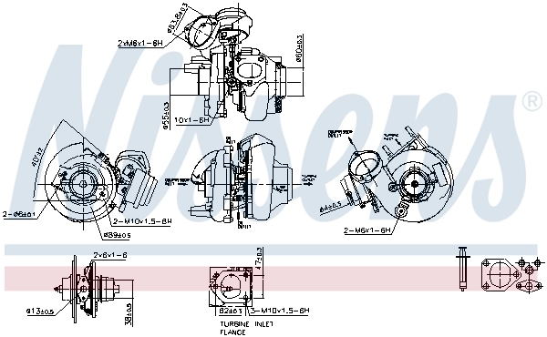 Turbina Nissens 93144