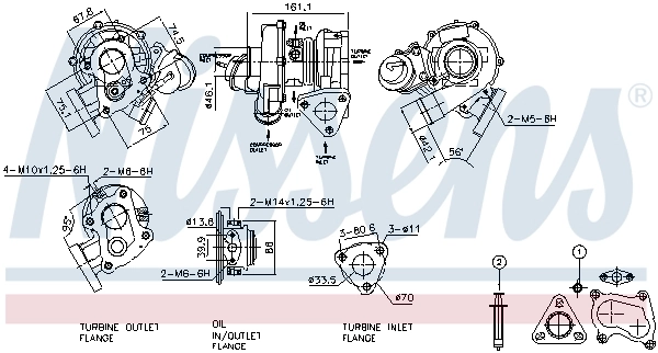  Turbina Mitsubishi L 200 4