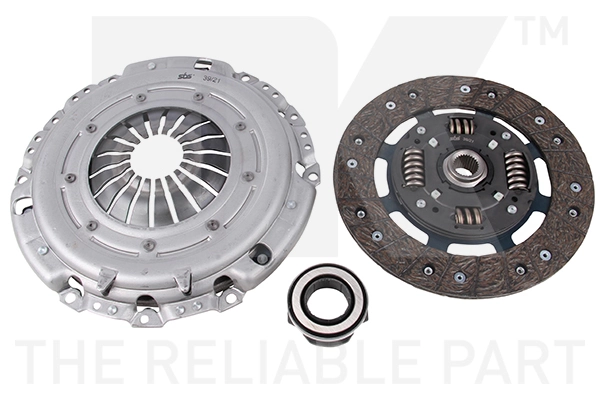 Zestaw sprzęgła (3 części) 1680367180 Peugeot/Citroen