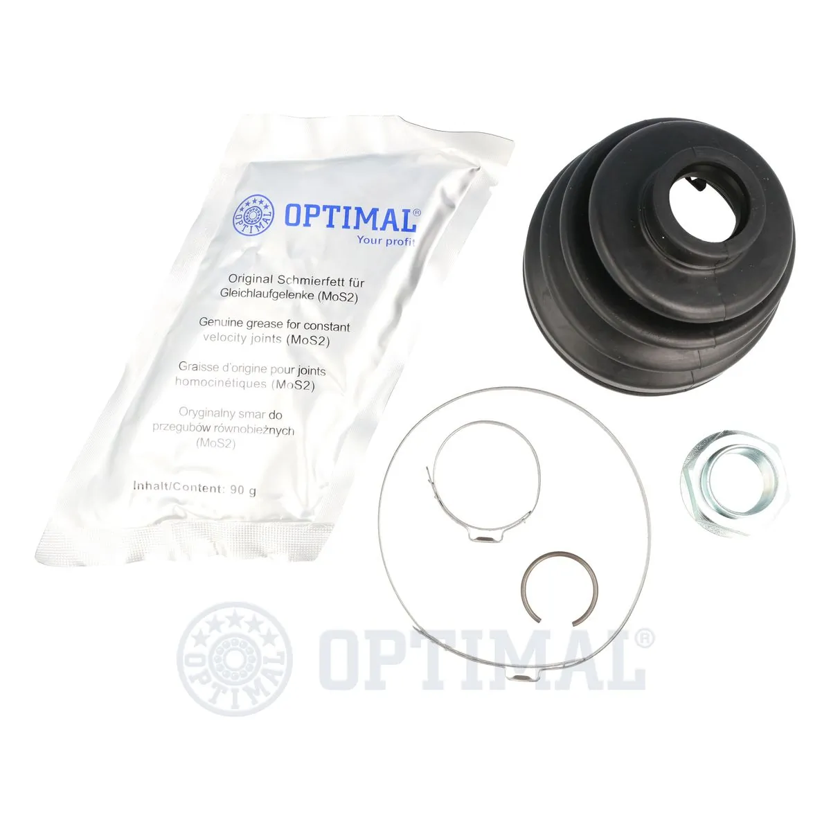 Do koszyka Osłona przegubu homokinetycznego półosi przedniej zewnętrzna KIA Sephia I FA