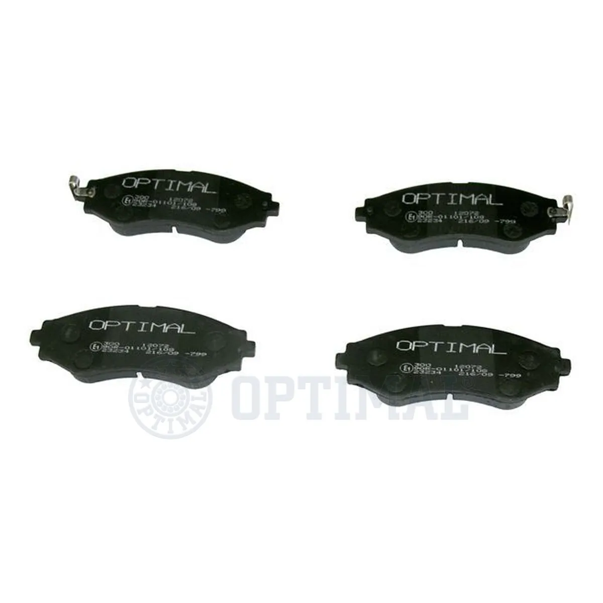 Klocki hamulcowe przednie tarczowe do Chevrolet Evanda  V200