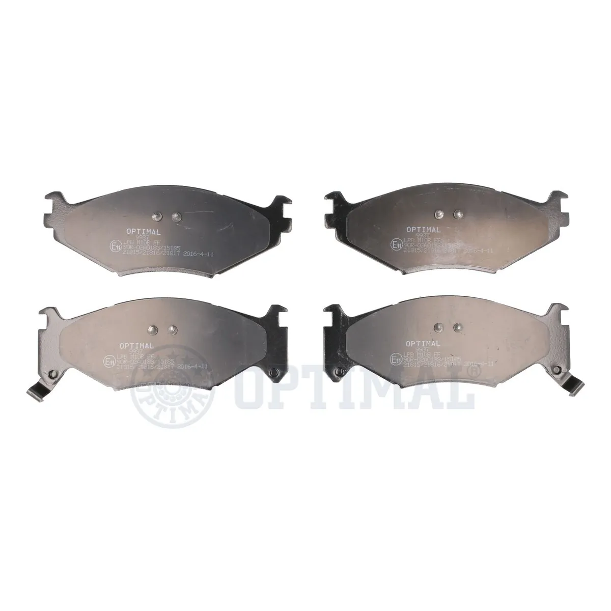  Klocki hamulcowe przednie tarczowe Dodge Grand Caravan 