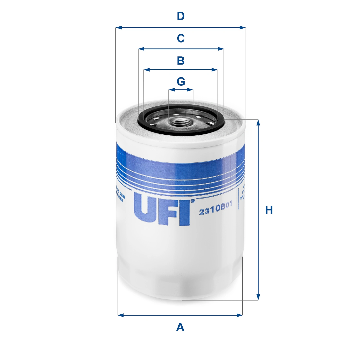 Filtr oleju Iveco 1907567